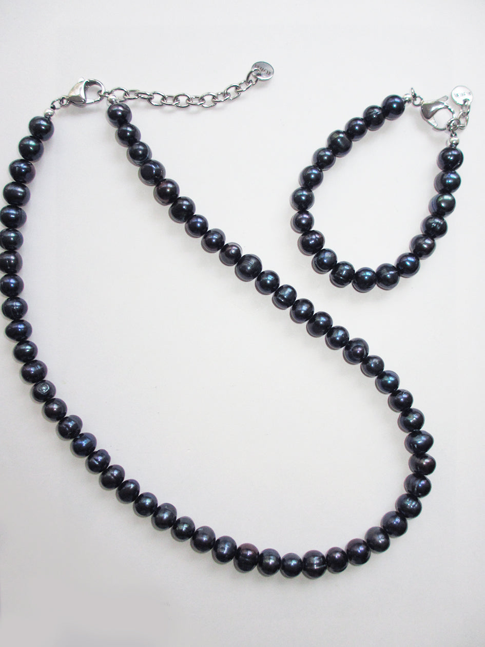 BLACK PEARL BRACELET