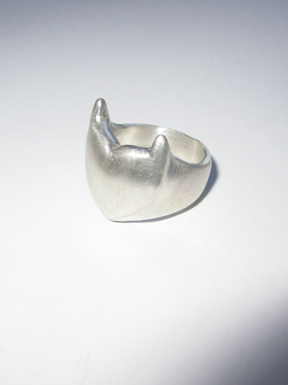 THE DEVIL HEART RING 925 sterling silver
