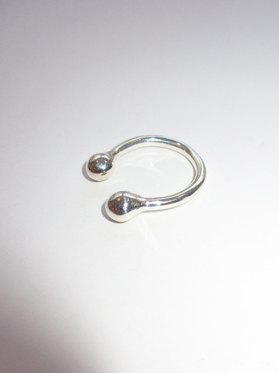 THE PIERCED RING SILVER