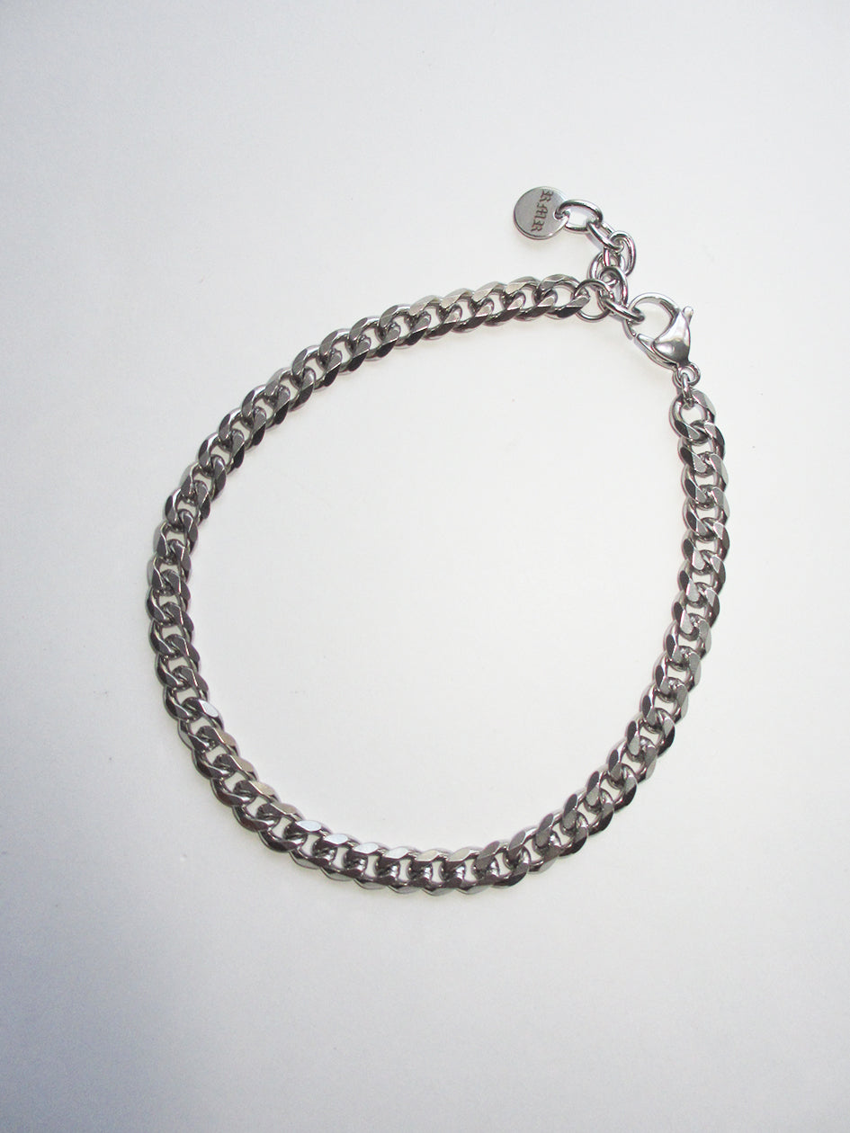 THE SILVER CHAIN ANKLET